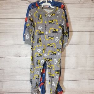 Carter's Toddler Boys 2 pc Footed Pajamas Set, 2T